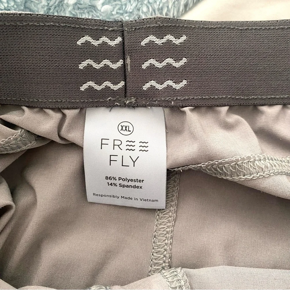 Free Fly Men’s Breeze Pants UPF 50+ Slate Grey Outdoor Fishing Joggers XXL - Picture 6 of 7